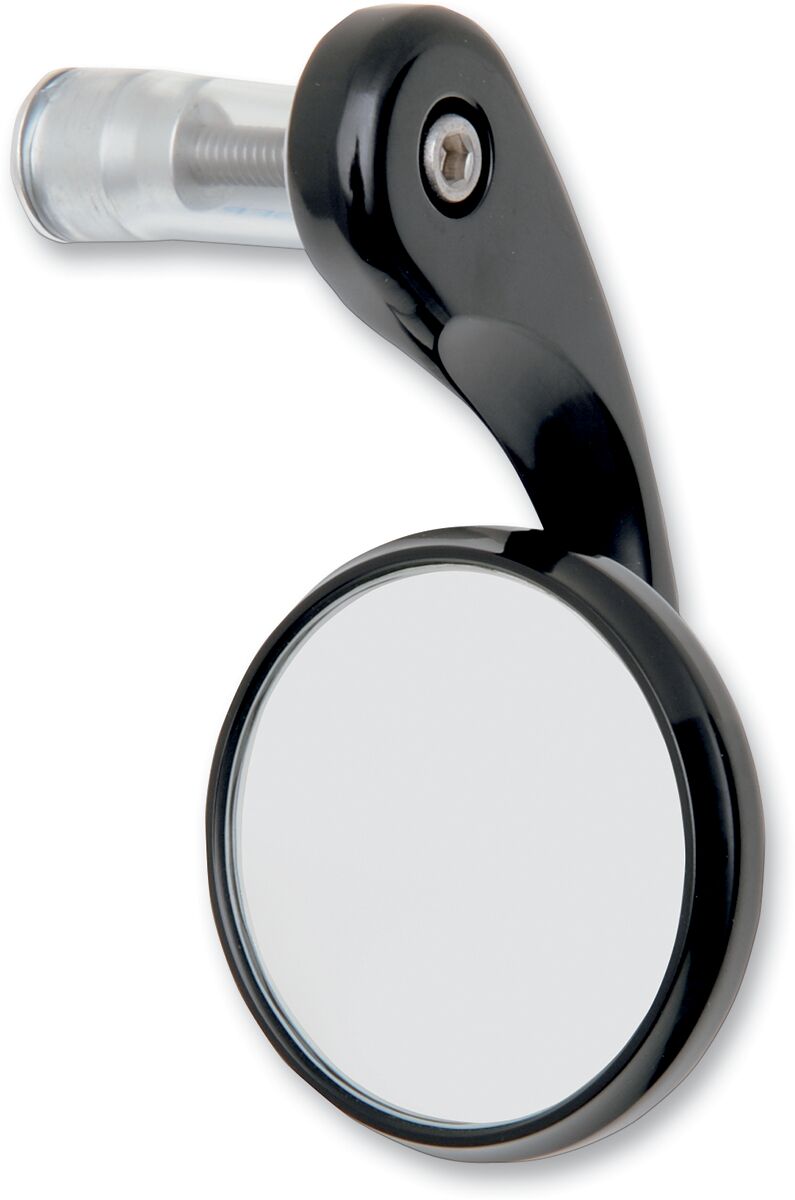 Todd's Cycle Mirror Bar End Right Blk MIRRORS Todd's Cycle