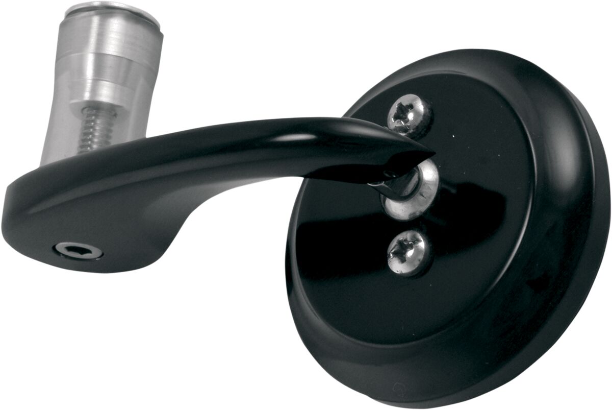 Todd's Cycle Mirror Bar End Right Blk MIRRORS Todd's Cycle