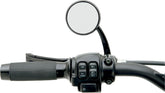 Todd's Cycle Mirror Shooter Left Blk MIRRORS Todd's Cycle