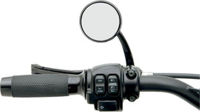 Todd's Cycle Mirror Shooter Left Blk MIRRORS Todd's Cycle