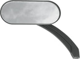 Drag Specialties Mirror Oval Hotop Flatblk MIRRORS Drag Specialties