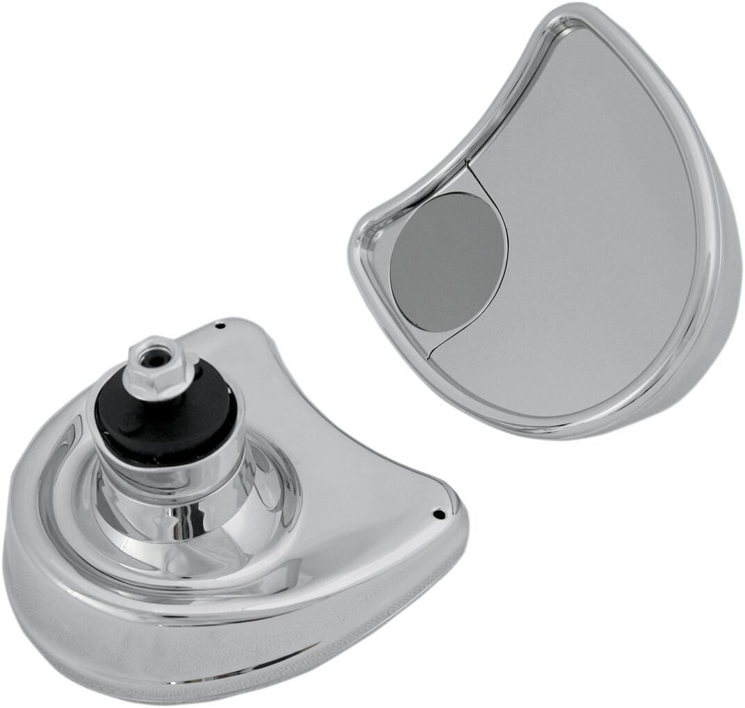 Drag Specialties Mirror 2 Vsn Frg Mnt Flht MIRRORS Drag Specialties