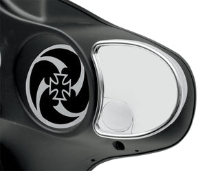 Drag Specialties Mirror 2 Vsn Frg Mnt Flht MIRRORS Drag Specialties