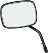 Drag Specialties Mirror Pln Std Stem Blk MIRRORS Drag Specialties