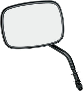 Drag Specialties Mirror Pln Std Stem Blk MIRRORS Drag Specialties