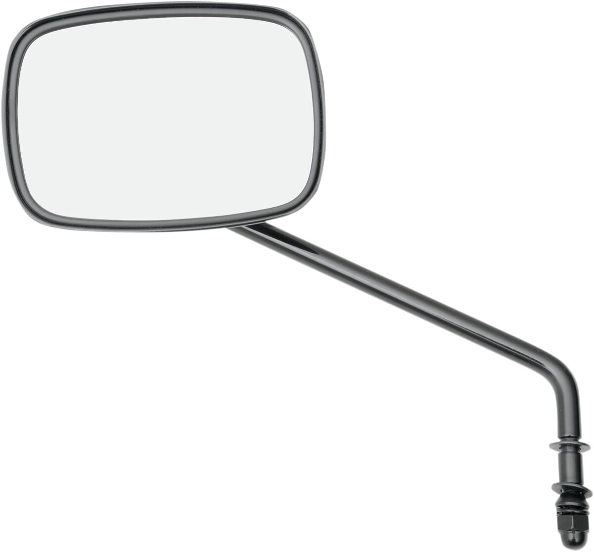 Drag Specialties Mirror Pln L Rdr Stem Blk MIRRORS Drag Specialties