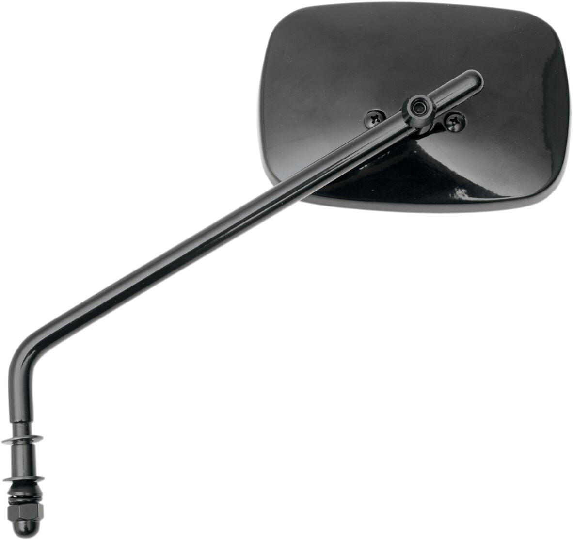 Drag Specialties Mirror Pln L Rdr Stem Blk MIRRORS Drag Specialties
