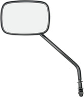 Drag Specialties Mirror Pln Long Stem Blk MIRRORS Drag Specialties