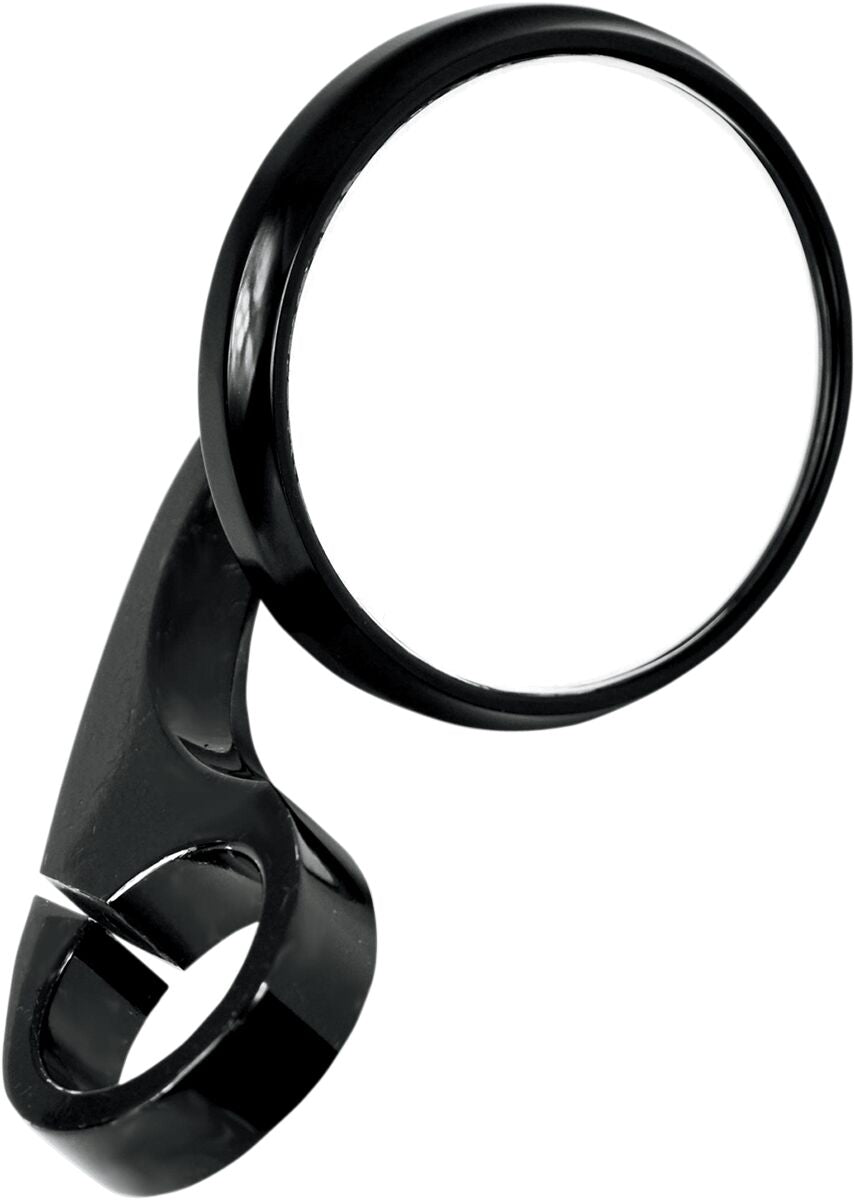 Todd's Cycle Mirror Shooter 1 Blk MIRRORS Todd's Cycle