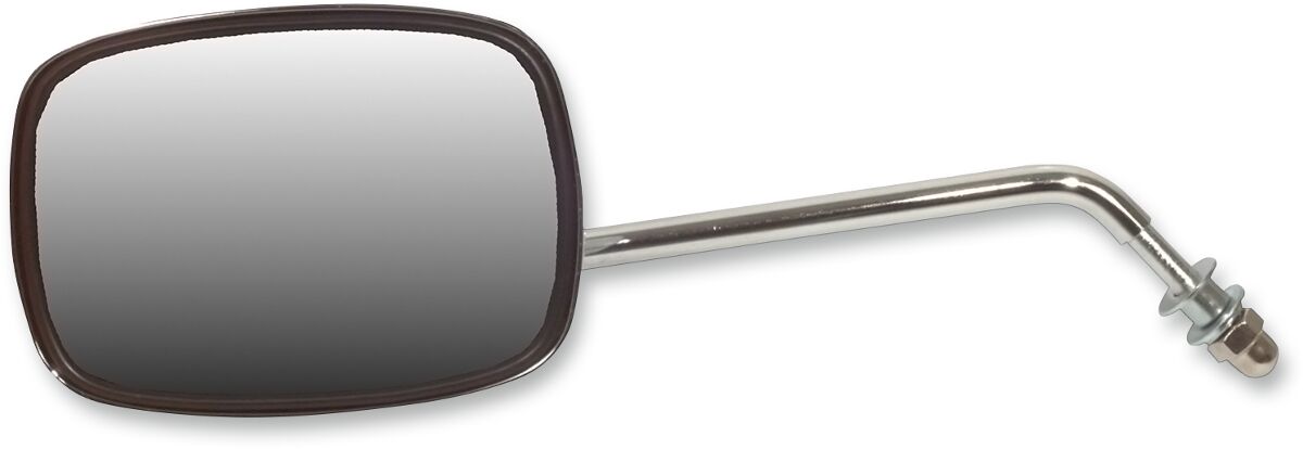 Emgo Mirror Chrome Left Ec Stem MIRRORS Emgo