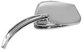 Emgo Mirror Chrome Left Ec Stem MIRRORS Emgo