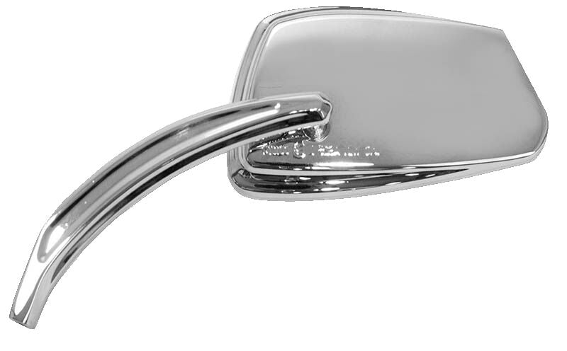 Emgo Mirror Chrome Left Ec Stem MIRRORS Emgo