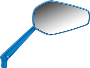 Right Mini Stocker Forged Mirror, Blue Mirrors Arlen Ness