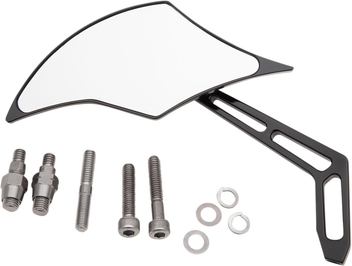 Pro One Perf.Mfg. Mirror Ww Fl Left Black MIRRORS Pro One Perf.Mfg.