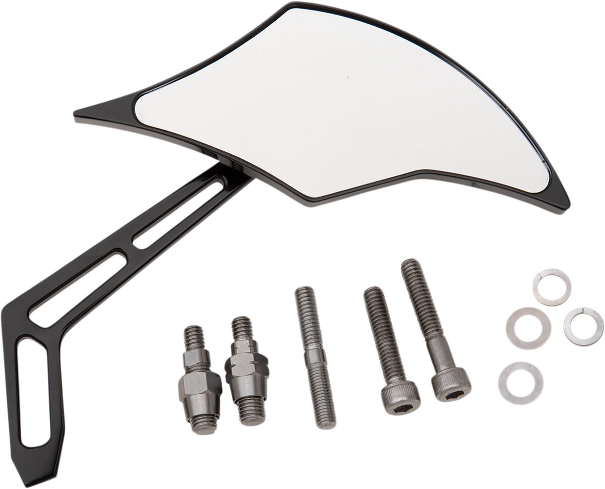 Pro One Perf.Mfg. Mirror Ww Fl Right Black MIRRORS Pro One Perf.Mfg.