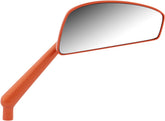 Right Tearchop Forged Mirror, Orange Mirrors Arlen Ness