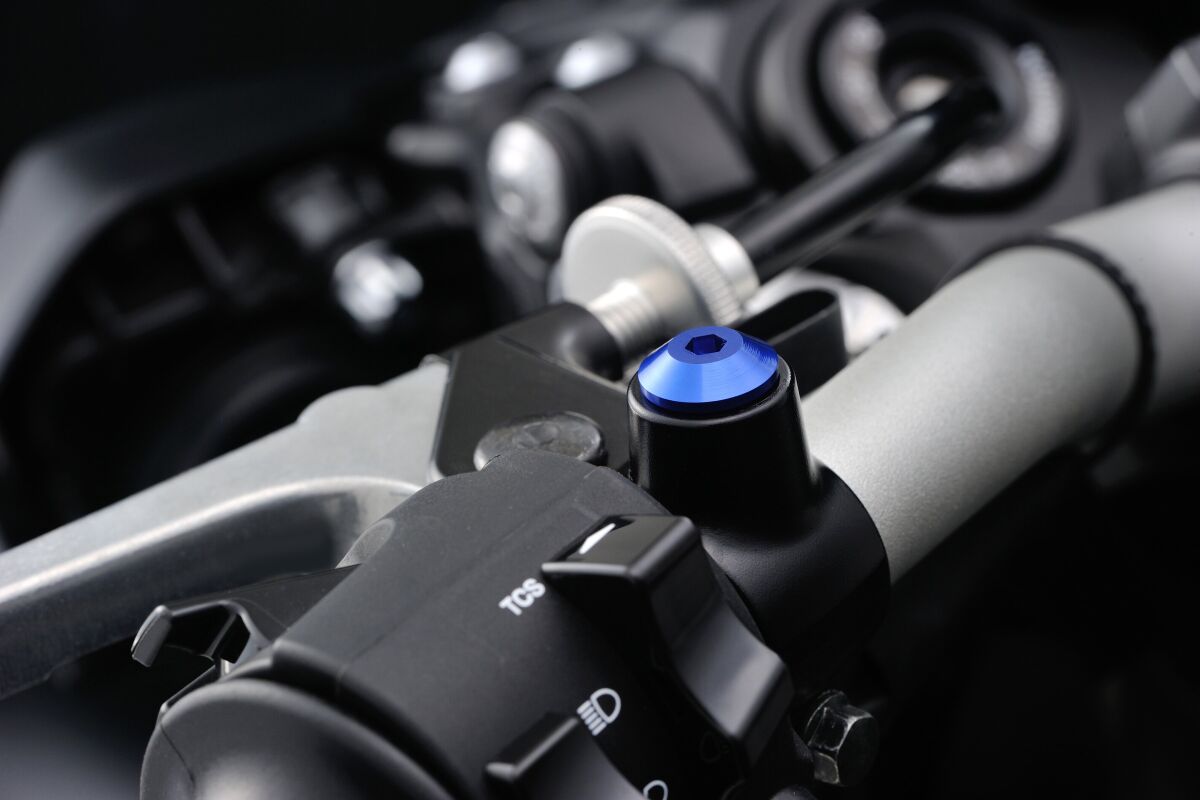 Daytona Mirror Plug Bolt Blue Right MIRROR PARTS Daytona