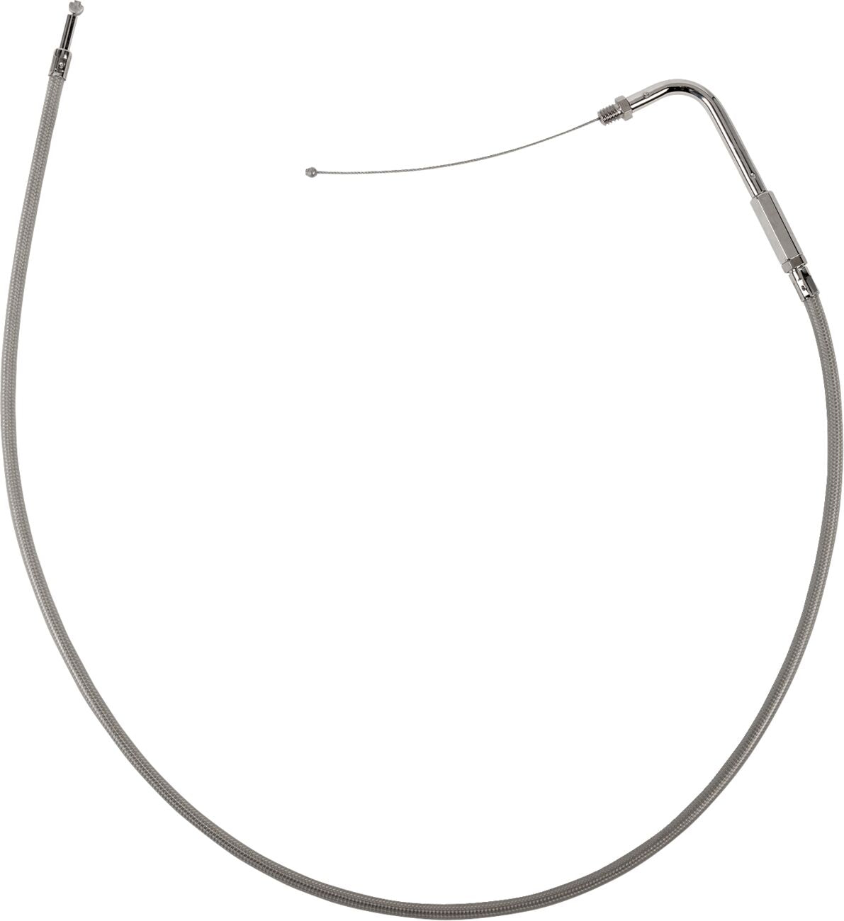 Drag Specialties Cable Throt Braid 32.5 CABLES-THROTTLE Drag Specialties