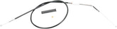 Drag Specialties Throttle Cable Black Vinyl 28.75" Cables Throttle Drag Specialties