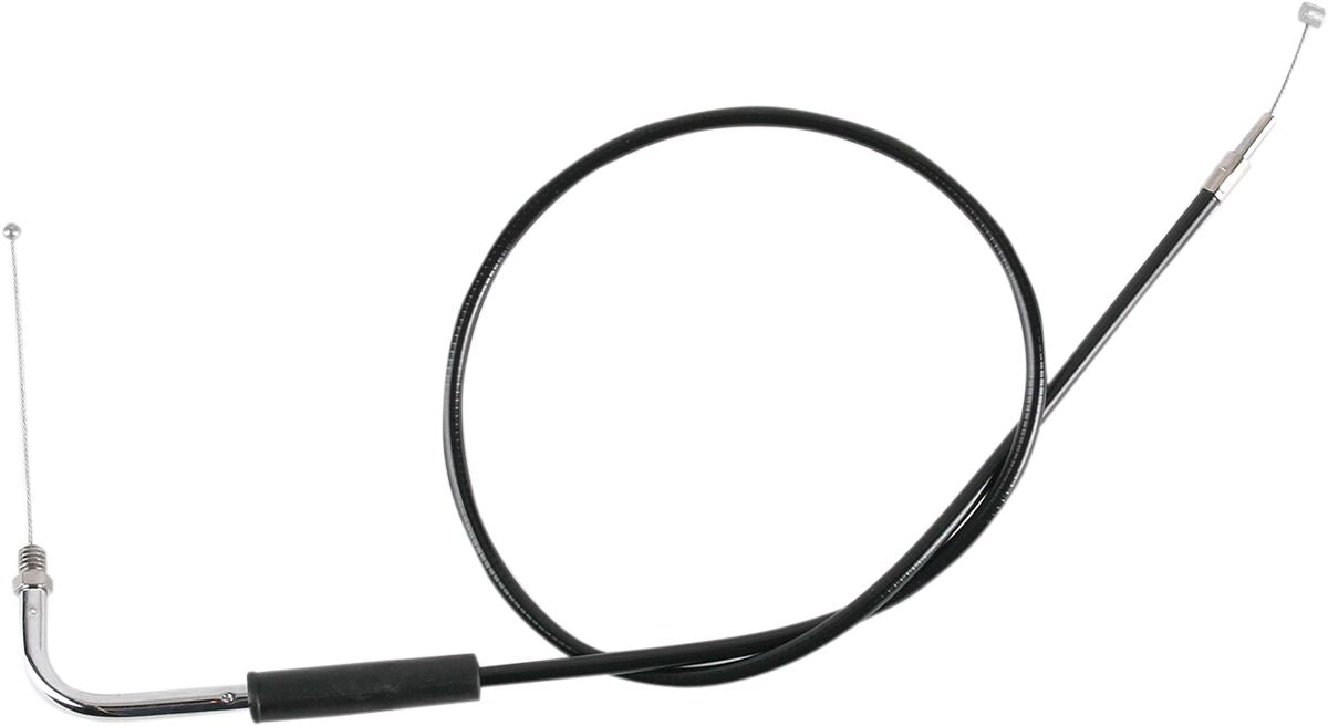 Drag Specialties Throttle Cable Black Vinyl 33" Cables Throttle Drag Specialties