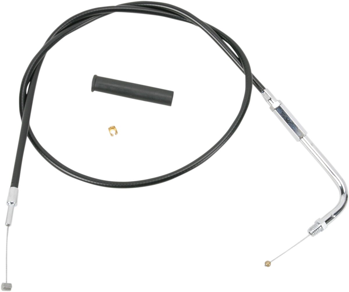 Drag Specialties Throttle Cable Black Vinyl 38" Cables Throttle Drag Specialties