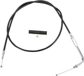 Drag Specialties Throttle Cable Black Vinyl 39.5" Cables Throttle Drag Specialties
