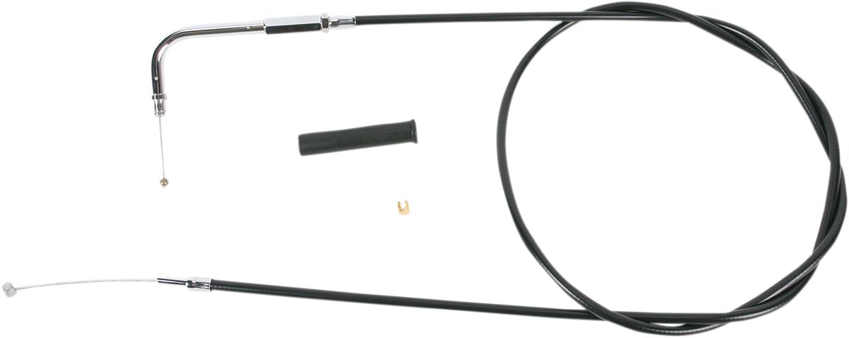 Drag Specialties Cable Throttle Vinyl Black 42. CABLES-THROTTLE Drag Specialties