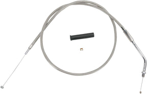 Drag Specialties Cable Throt Braid 39.5 CABLES-THROTTLE Drag Specialties