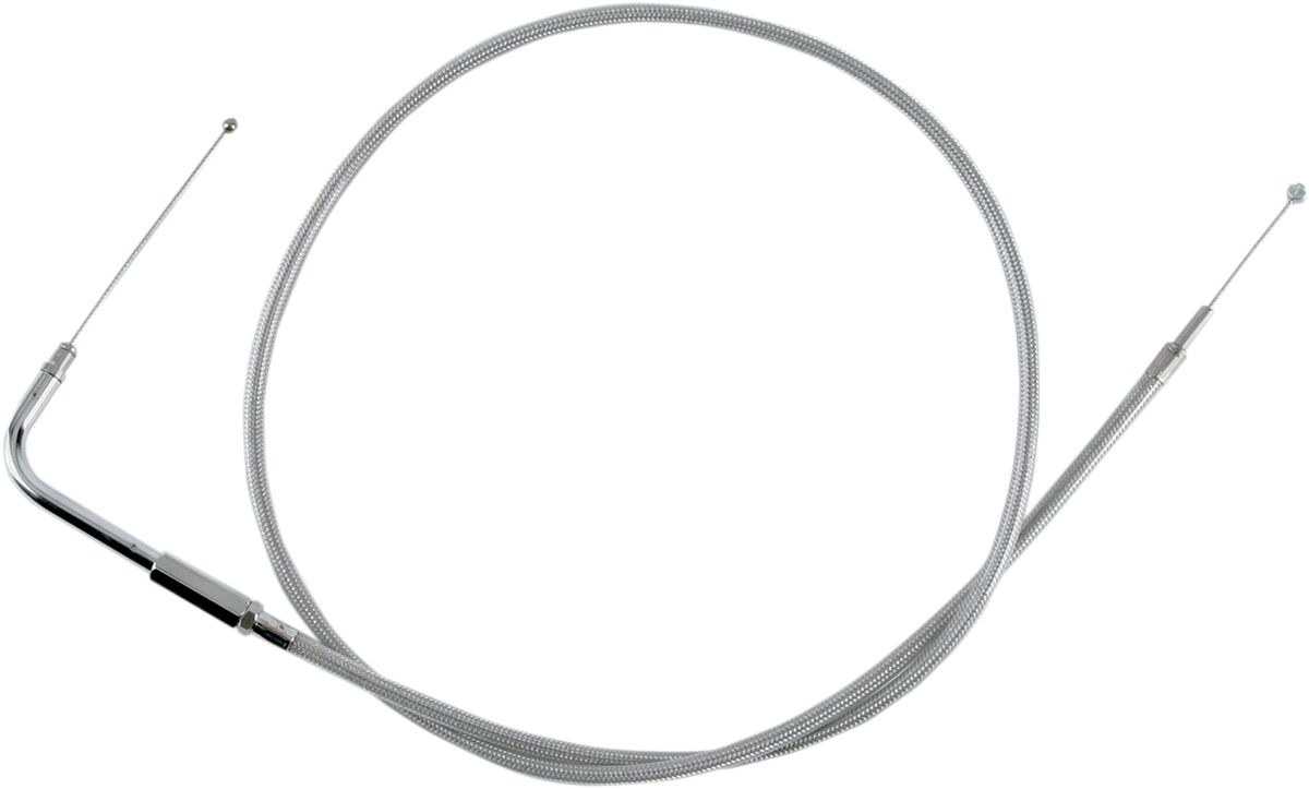 Drag Specialties Cable Throt Braid 42.5 CABLES-THROTTLE Drag Specialties