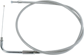 Drag Specialties Cable Throt Braid 42.5 CABLES-THROTTLE Drag Specialties