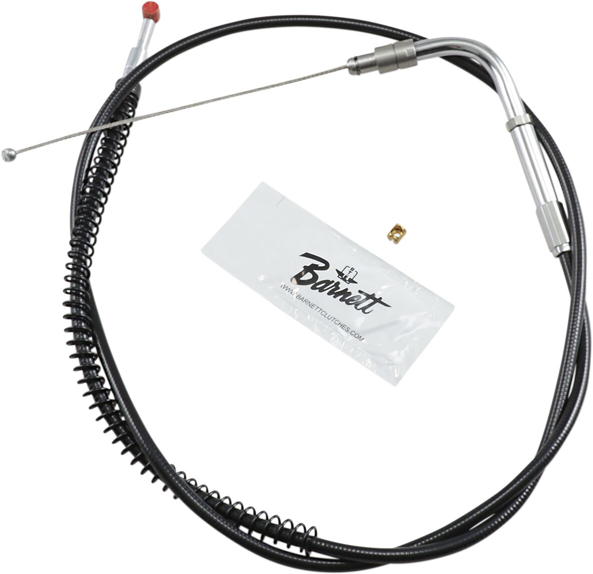 Barnett Throttle Cable Traditional Black Oversize +6" (152 Mm) Cables Throttle Barnett