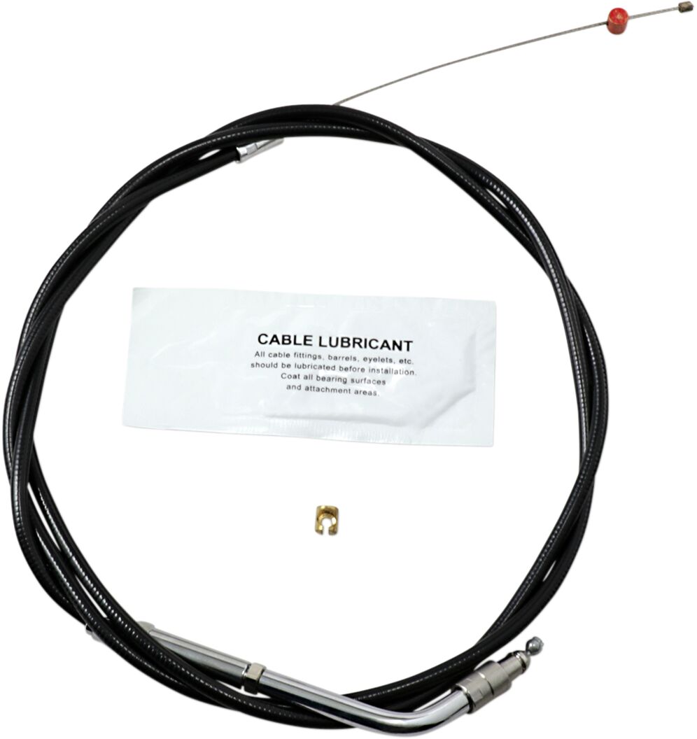 Throttle Cable Traditional Black Oversize +6" (152 Mm) Barnett Default Title