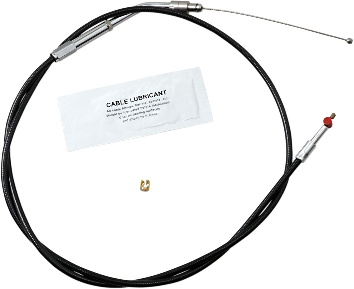 Throttle Cable Traditional Black Oversize +6" (152 Mm) Barnett Default Title