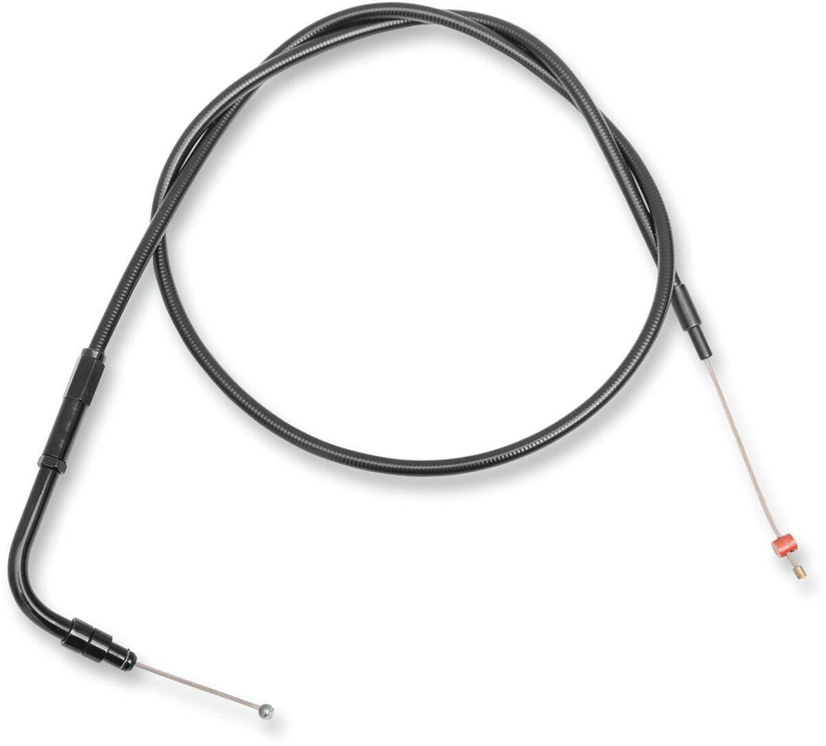 Throttle Cable Stealth Black On Black Standard Length Barnett