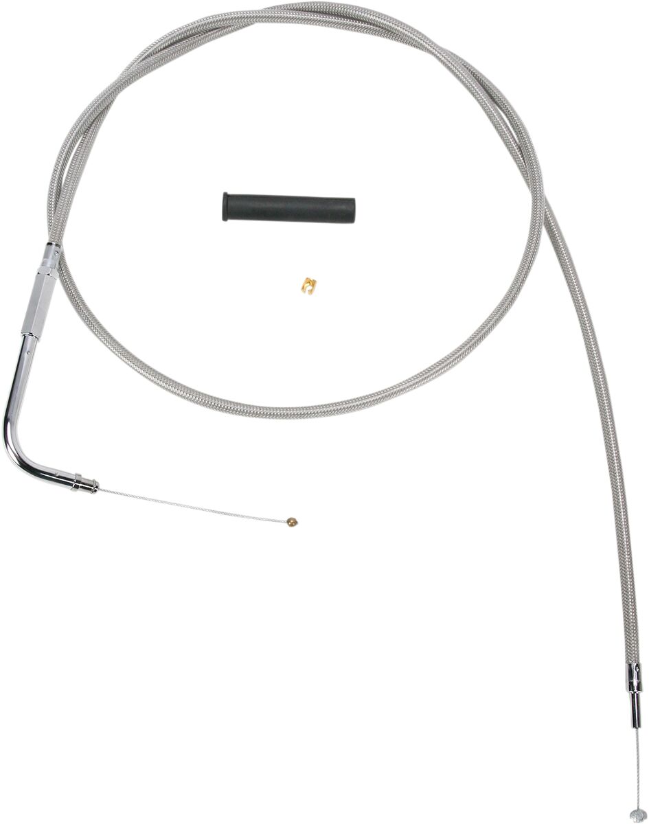 Drag Specialties Cable Thr 50 Stnls CABLES-THROTTLE Drag Specialties