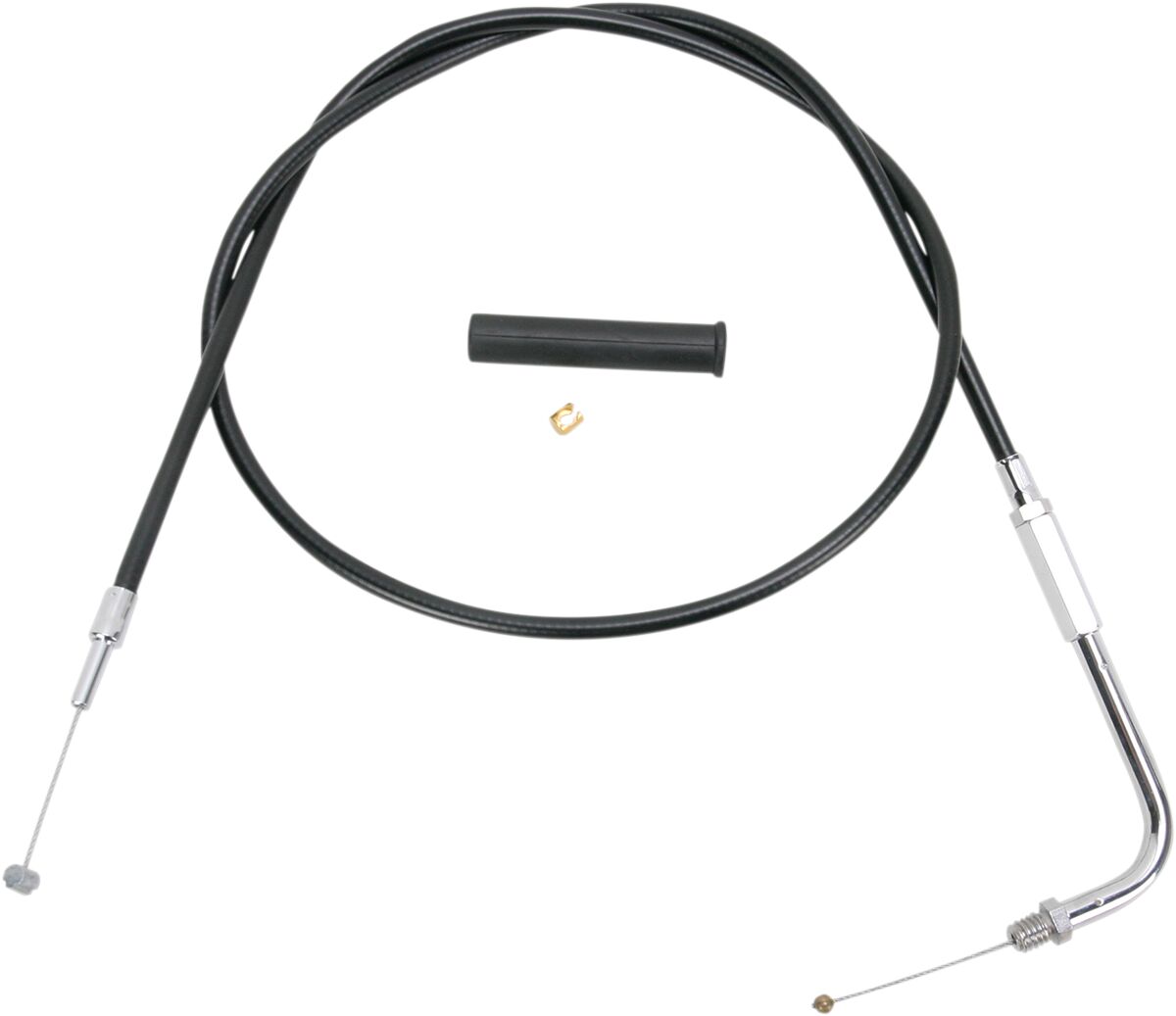 Drag Specialties Throttle Cable Black Vinyl 36" Cables Throttle Drag Specialties