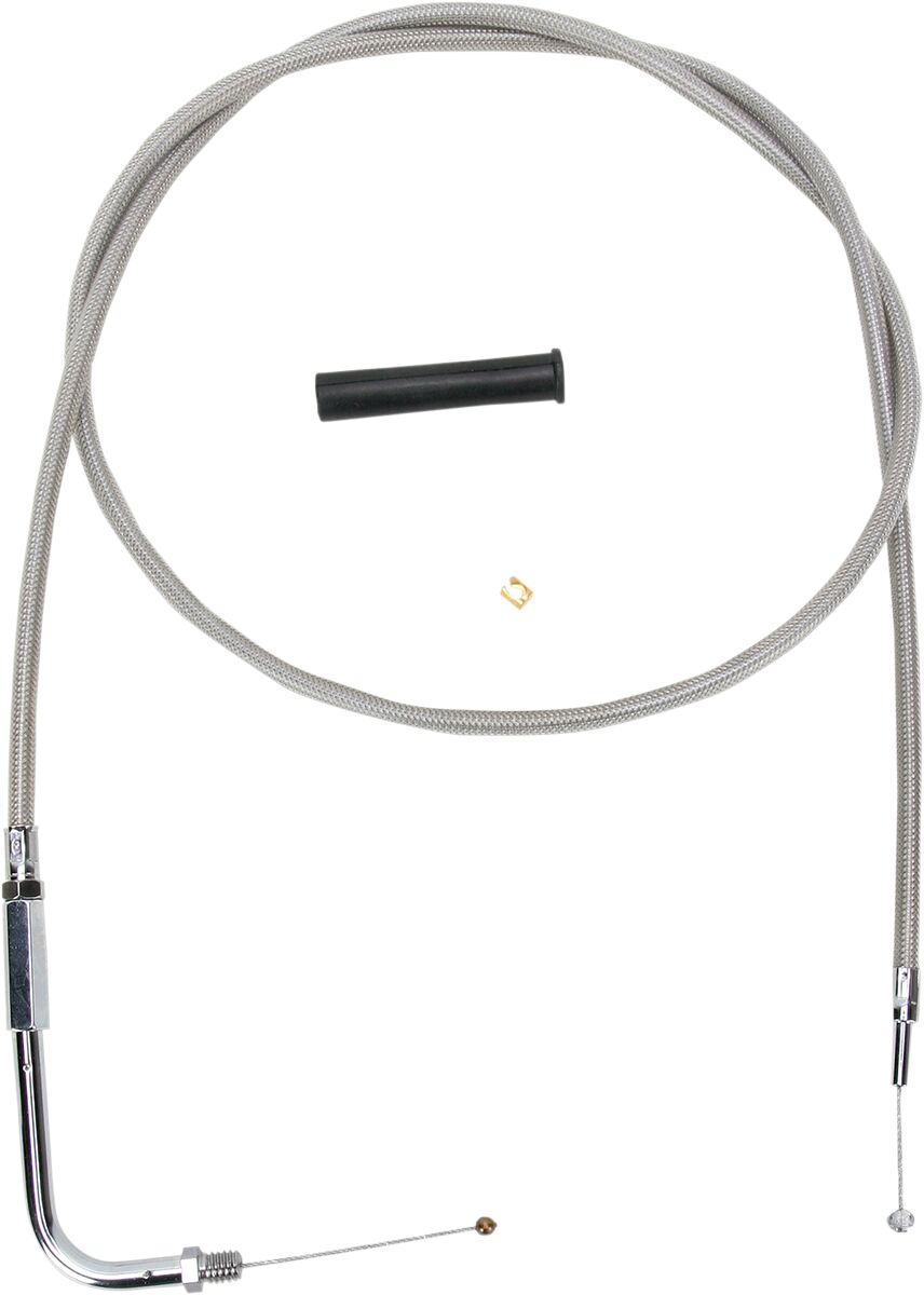 Drag Specialties Cable Thr 48 Stnls CABLES-THROTTLE Drag Specialties
