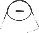 Drag Specialties Throttle Cable Black Vinyl 44" Cables Throttle Drag Specialties
