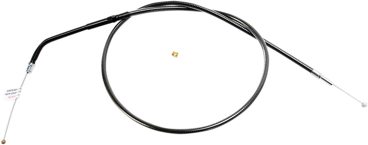 Magnum Shielding Throttle Cable Pearl Black Cables Throttle Magnum Shielding