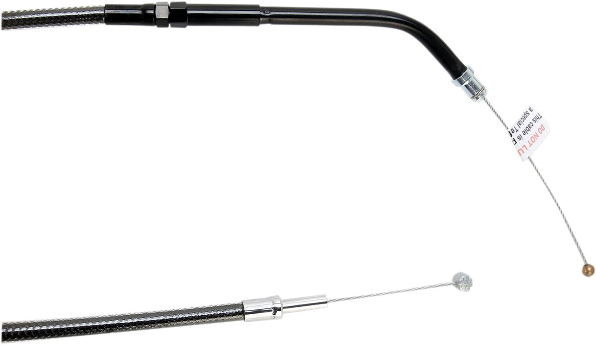 Magnum Shielding Throttle Cable Pearl Black Cables Throttle Magnum Shielding