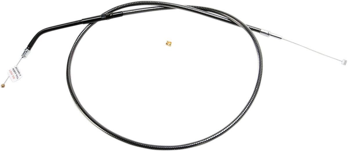 Magnum Shielding Throttle Cable Pearl Black Cables Throttle Magnum Shielding