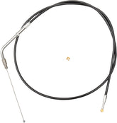 La Choppers Throttle Cable Black Vinyl For 12" 14" Ape Hangers Cables Throttle La Choppers