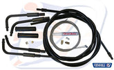 Venhill Hd Throttle Cable Kit Black. P CABLES-THROTTLE Venhill