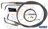 Venhill Hd Throttle Cable Kit Braided. CABLES-THROTTLE Venhill