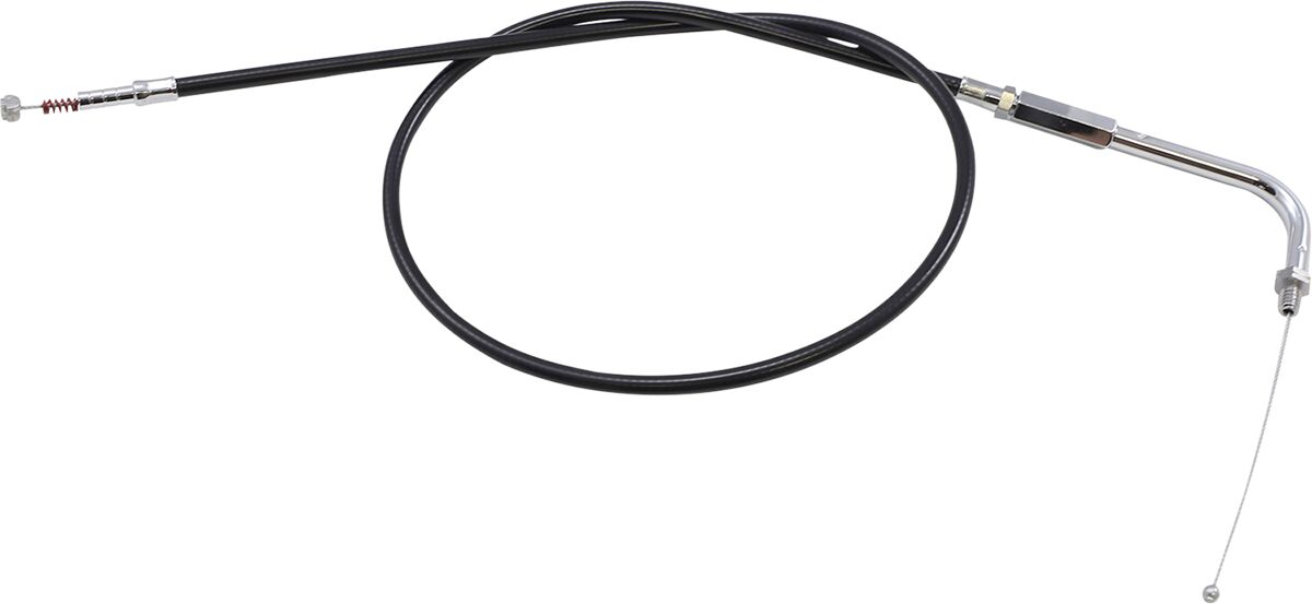 Drag Specialties Idle Cable Black Vinyl 30" Cables Idle Drag Specialties