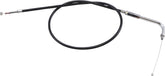 Drag Specialties Idle Cable Black Vinyl 30" Cables Idle Drag Specialties
