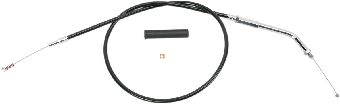 Drag Specialties Idle Cable Black Vinyl 32.5" Cables Idle Drag Specialties