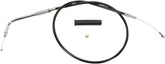 Drag Specialties Idle Cable Black Vinyl 33.75" Cables Idle Drag Specialties