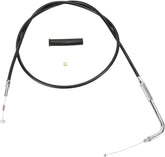 Drag Specialties Idle Cable Black Vinyl 39.5" Cables Idle Drag Specialties