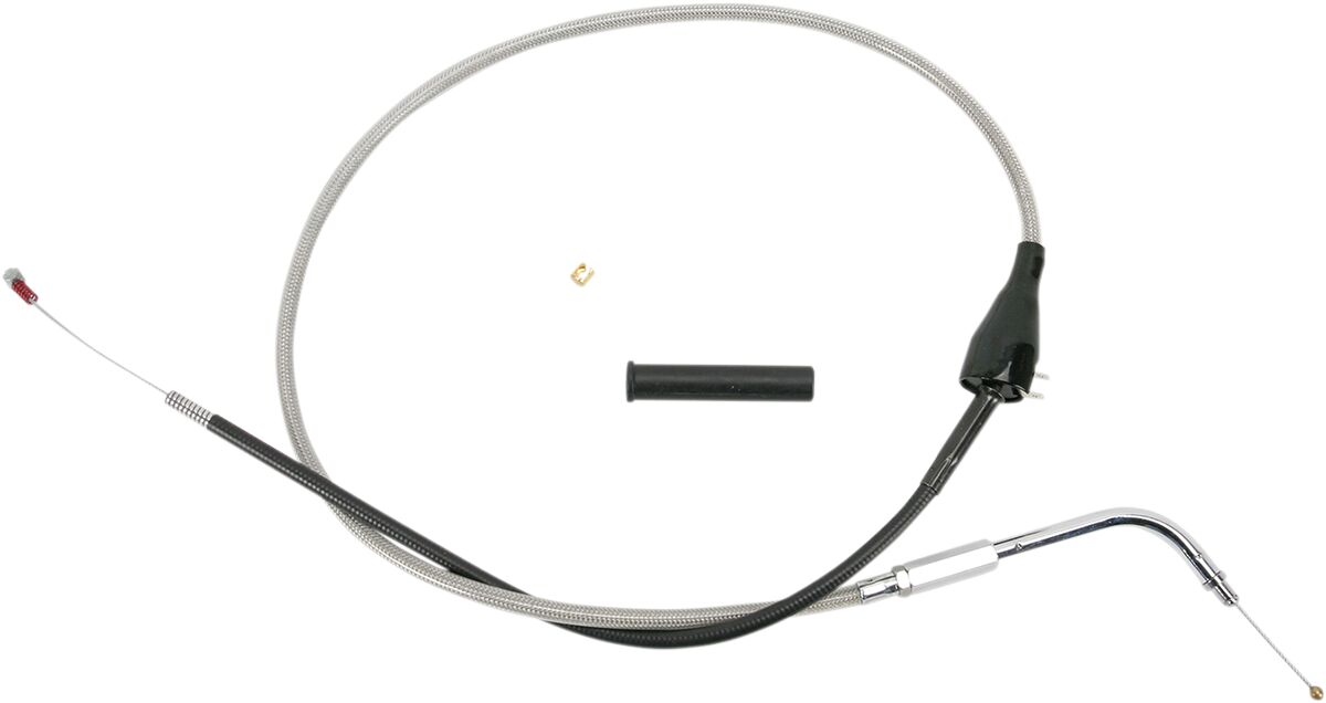 Drag Specialties Cruise Cable Stainless Steel 38" Cables Idle Drag Specialties